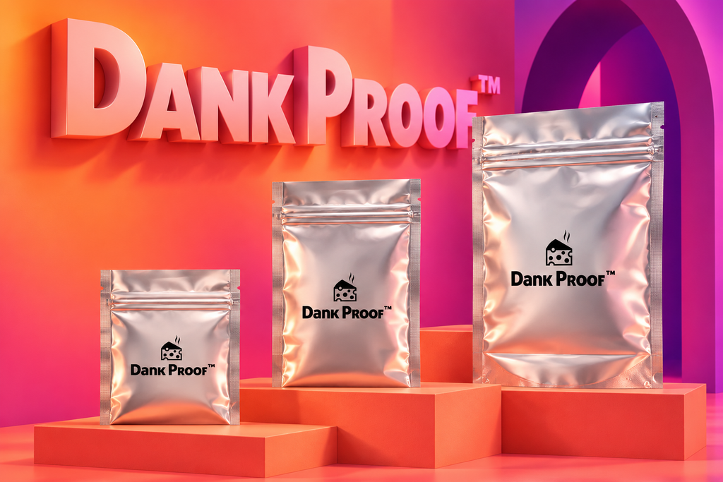 Dankproof Medium Mylar Food Storage Bags — 7.5 × 11.2 cm