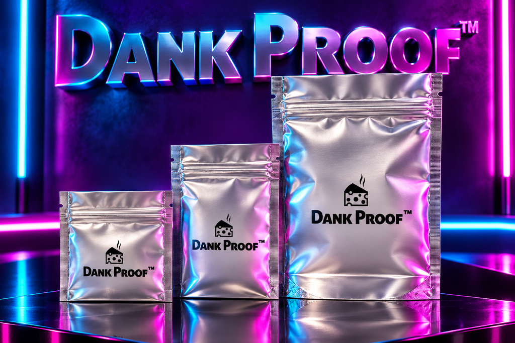 Dankproof Small Mylar Food Storage Bags — 7.5 × 7.5 cm